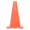 Vestil Standard Duty Traffic Cone, PVC, 17.75 in Height, 10.75 Length, 3, Orange TC-18-SD - alternate 2